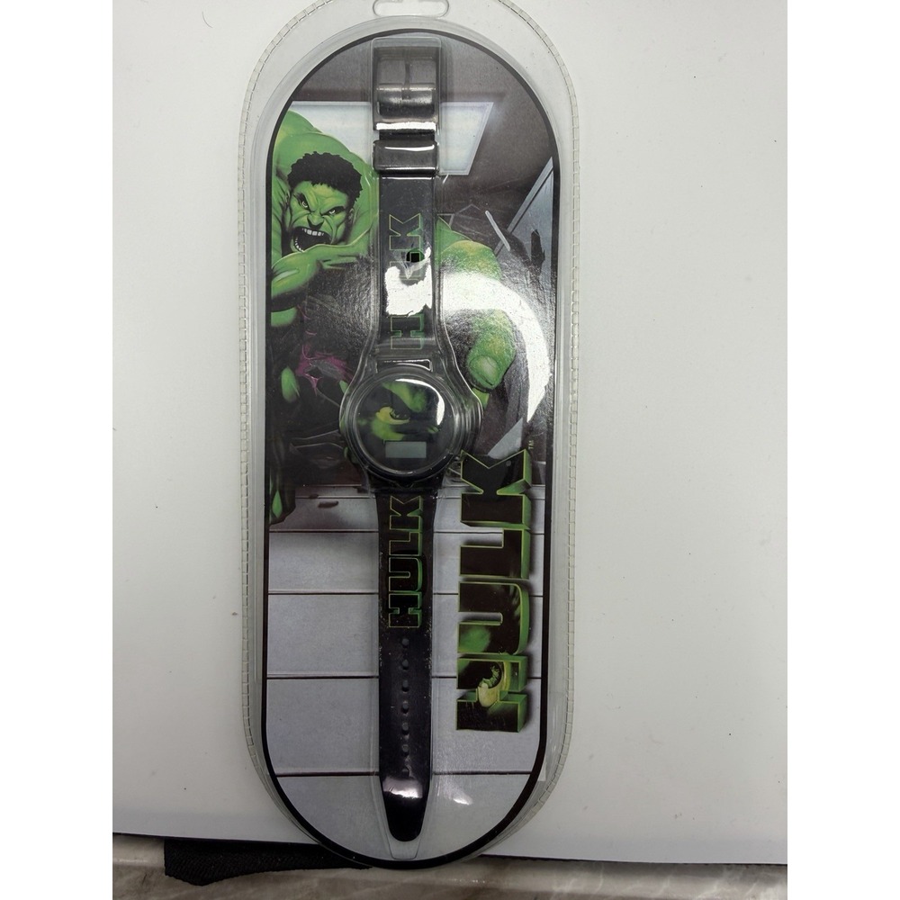2003 Marvel Hulk Movie Digital Wrist Watch Brand New Unopened Incredible